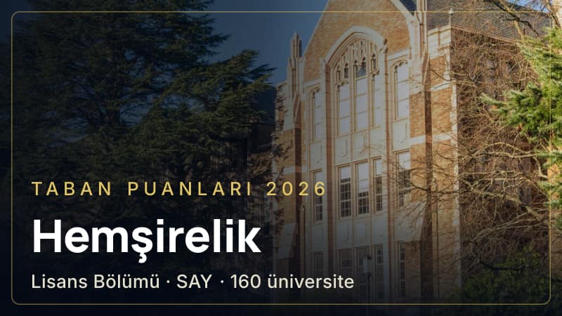 Hemşirelik taban puanları